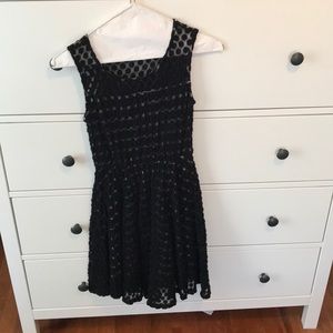 Black and white dress